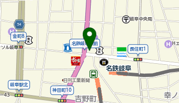 【予約制】Bounce Big Echo Shin Gifu Station Store Storage Spotの地図画像
