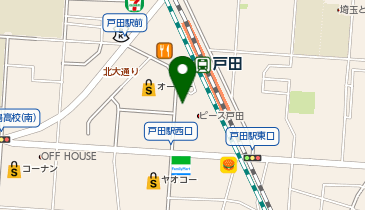 【予約制】Bounce Big Echo Toda Station Store Storage Spotの地図画像