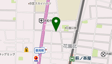 【予約制】Bounce 新世界ストレージスポットのすぐ近くの地図画像