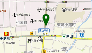【予約制】Bounce 東山駅(地下鉄)の荷物預かり所の地図画像