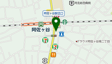 【予約制】Bounce カラオケクラブダム 朝ヶ谷駅構内倉庫の地図画像