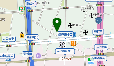 【予約制】Bounce 名古屋高岡駅近くの保管場所の地図画像