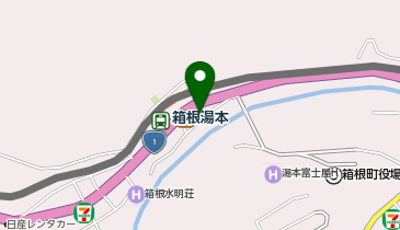 【予約制】Bounce Near Hakone Yumoto Storage Spotの地図画像
