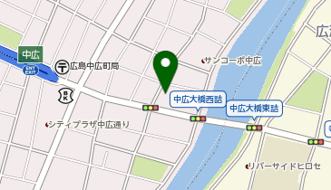 【予約制】Bounce Near Hiroshima Peace Park Area Storage Spotの地図画像
