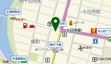 【予約制】Bounce 広島平和記念公園近くの保管場所の地図画像