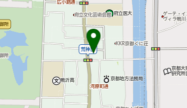 【予約制】Bounce 京都御苑近くの保管場所の地図画像