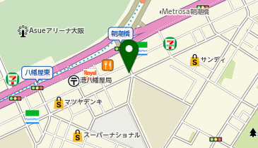 【予約制】Bounce Near Osaka Aquarium Kaiyukan Storage Spotの地図画像