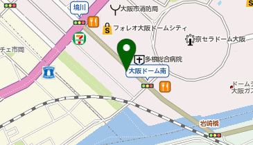 【予約制】Bounce Near Osaka Bay Tower Storage Spotの地図画像