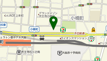 【予約制】Bounce 大阪国際交流センター近くの保管場所の地図画像
