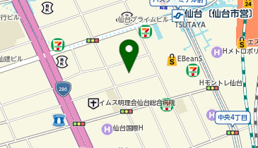 【予約制】Bounce Near The Westin Sendai Storage Spotの地図画像