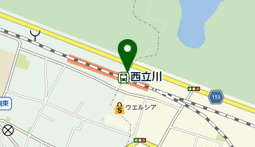 【予約制】Bounce ロッカー - 西立川駅預かりスポットの地図画像