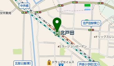 【予約制】Bounce ロッカー - 北戸田駅構内保管場所の地図画像