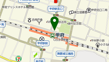 【予約制】Bounce ロッカー - 甲府駅構内保管場所の地図画像
