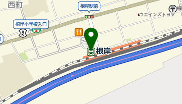 【予約制】Bounce ロッカー - 根岸駅構内保管場所の地図画像