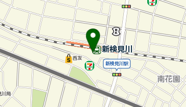 【予約制】Bounce ロッカー - 新ケミガワ駅構内保管場所の地図画像