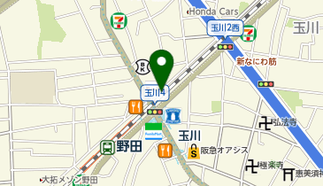 【予約制】Bounce 野田駅近くのJR物置の地図画像