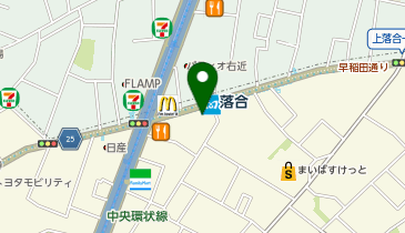 【予約制】Bounce 落合駅近くの保管場所の地図画像