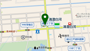 【予約制】Bounce 白川貯蔵場所付近の地図画像