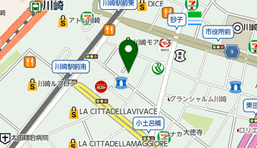 【予約制】Bounce カラオケマック川崎店保管場所の地図画像