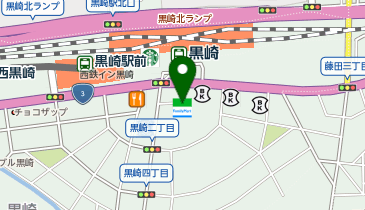 【予約制】Bounce ビッグエコー黒崎駅構内倉庫の地図画像