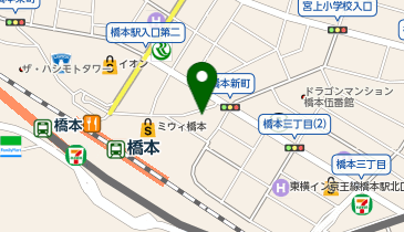 【予約制】Bounce ビッグエコー橋本駅構内倉庫の地図画像