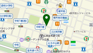 【予約制】Bounce 袋町公園近くの公園保管場所の地図画像
