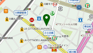 【予約制】Bounce 川崎駅近くの保管場所の地図画像