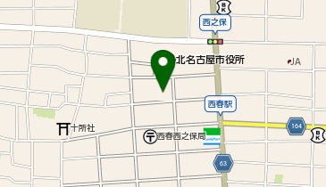 【予約制】Bounce ロッカー ヤマト運輸 西春センター 保管場所の地図画像