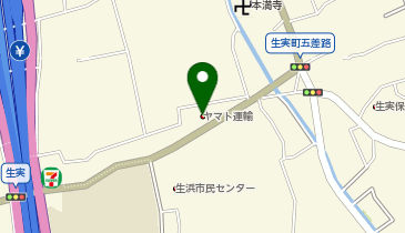 【予約制】Bounce ヤマト運輸浜野センターロッカー保管場所の地図画像