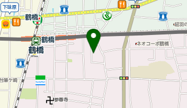 【予約制】Bounce JR鶴橋駅(東口)付近の保管場所の地図画像