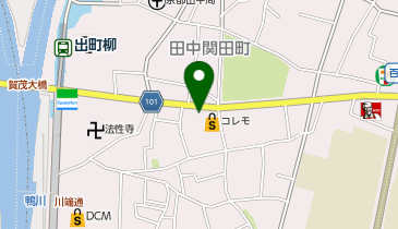 【予約制】Bounce 出町柳駅近くの保管場所の地図画像