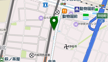 【予約制】Bounce 新世界地区近くの保管場所の地図画像