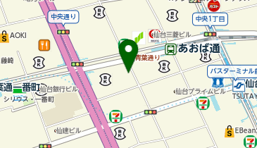 【予約制】Bounce 広瀬通駅近くの収納スペースの地図画像