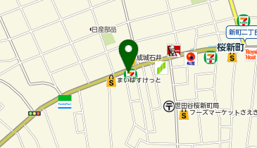 【予約制】Bounce Locker 7-Eleven Setagaya Sakurashinmachi 1cyome Storage Spotの地図画像