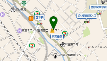 【予約制】Bounce Locker Life Shibuyahigashi Storage Spotの地図画像