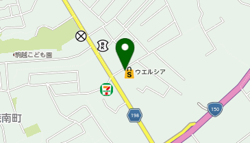 【予約制】Bounce ロッカー ウエルシア清水駒越店 収納スポットの地図画像