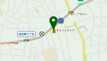 【予約制】Bounce Locker Summit Store Narita East Storage Spotの地図画像