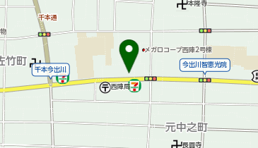 【予約制】Bounce ロッカー ヤマト運輸 今出川センター 保管場所の地図画像