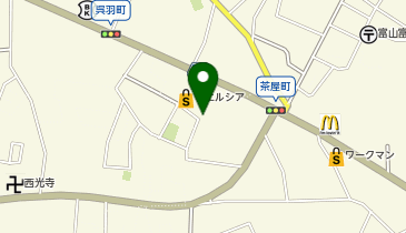 【予約制】Bounce ロッカー ウエルシア富山呉羽店 収納スポットの地図画像