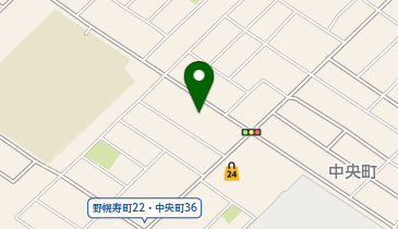 【予約制】Bounce ロッカー ヤマト運輸 江別中央センター 保管場所の地図画像