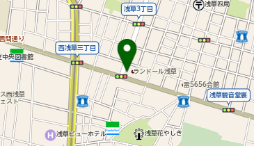 【予約制】Bounce In Asakusa Storage Spotの地図画像