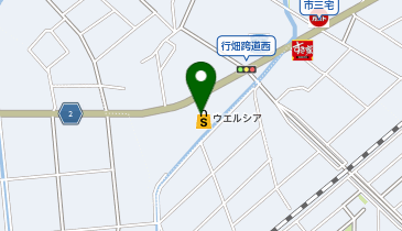 【予約制】Bounce ロッカー ウエルシア野洲市三宅店 収納スポットの地図画像