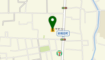 【予約制】Bounce ロッカー ヤオコー 前橋箱田店 収納スポットの地図画像