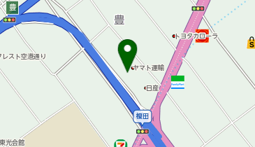 【予約制】Bounce ロッカー ヤマト運輸 博多東予営業所 保管スポットの地図画像