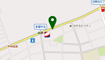【予約制】Bounce ロッカー ヤマト運輸日野 日野台センター保管場所の地図画像