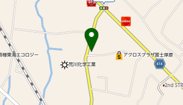 【予約制】Bounce ロッカー ヤマト運輸 富士高岡センター 保管場所の地図画像