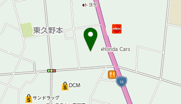 【予約制】Bounce ロッカー ヤマト運輸 天童センター 保管場所の地図画像