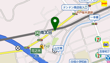 【予約制】Bounce Locker Seven-Eleven Yokohama Minami Ota Station Store Storage Spotの地図画像
