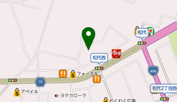 【予約制】Bounce ロッカー ウエルシアつくば松代店 収納スポットの地図画像