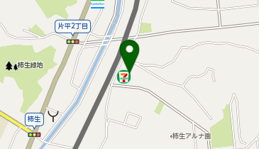 【予約制】Bounce セブンイレブン 川崎上麻生5丁目店 ロッカー 保管場所の地図画像